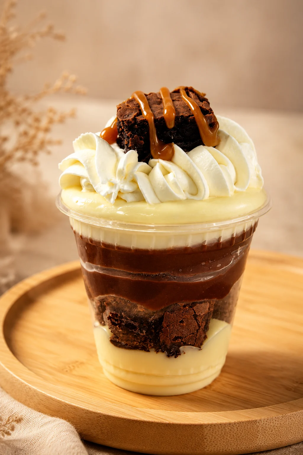 Copo de brownie pronta entrega da Bendita Receita