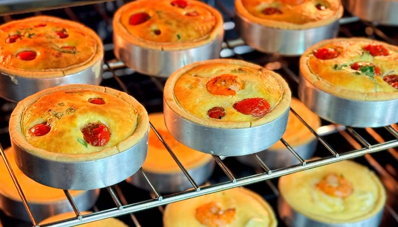 Quiches salgadas da Bendita Receita